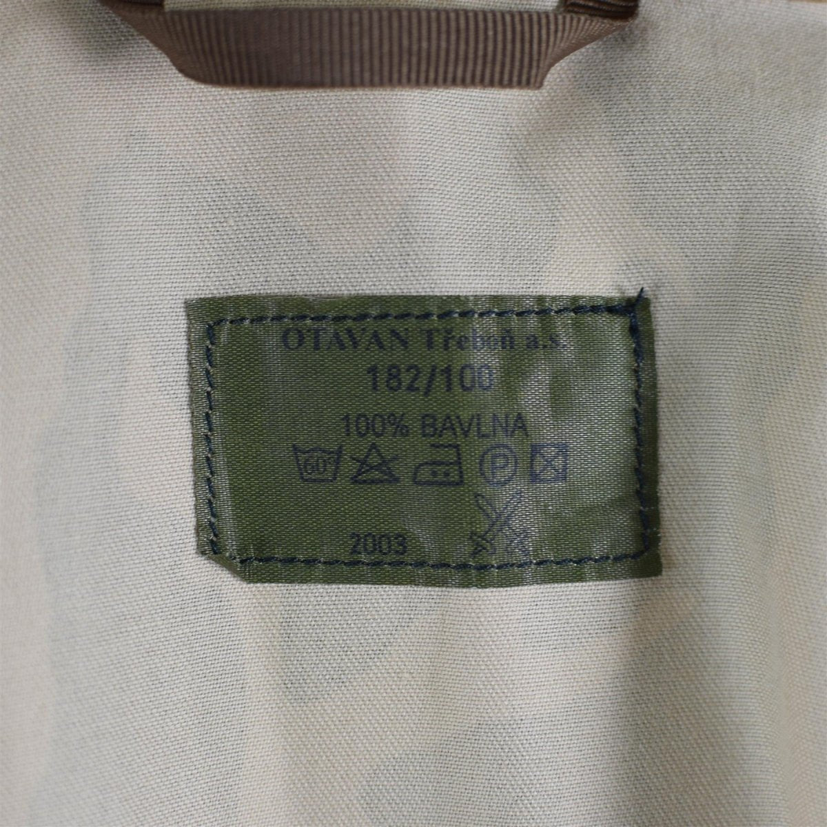 Original Czech army parka windproof jacket BDU desert camo military surplus NEW