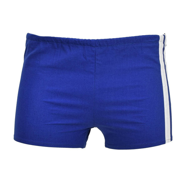 Original Czech military blue short sports shorts men elasticated waist NEW - GoMilitar