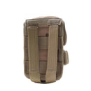 Original Czech Republic military grenade pouch with molle buckle in tactical desert camouflage pattern