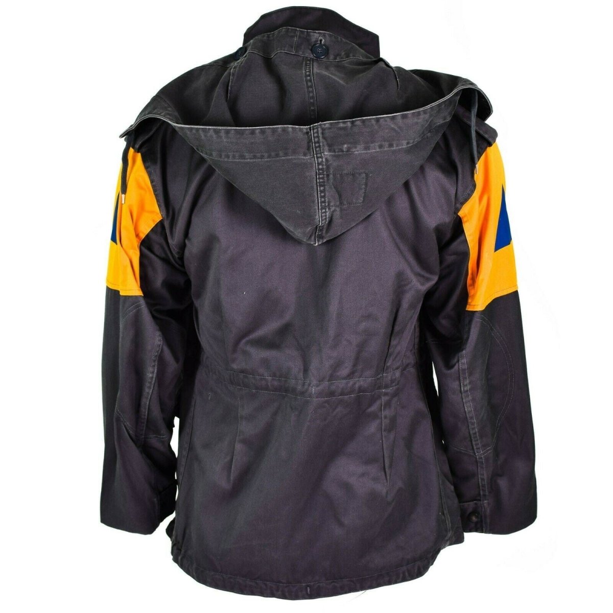 Veste de combat originale de l'armée danoise M84, surplus de terrain gris de la défense civile danoise