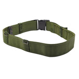 Original Danish army tactical belt olive adjustable field webbing combat NEW