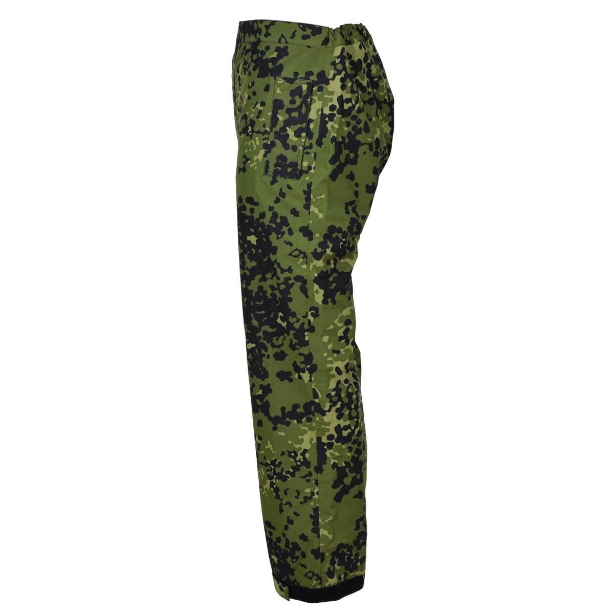 Pantalon de pluie imperméable et élastique d'origine militaire danoise camouflage M84 NEUF