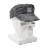 Casquette militaire danoise originale grise avec cache-oreilles pliables et légères, vintage, NEUF