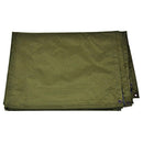 Bâche imperméable militaire danoise originale en Poliamide 175x275cm vert