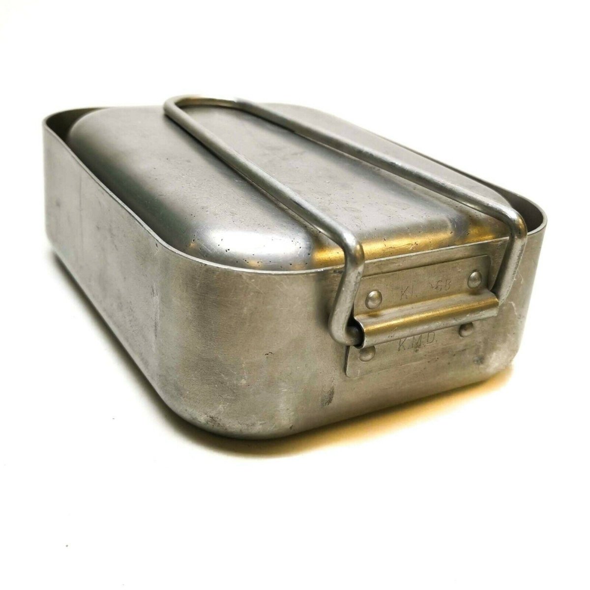 Original Dutch Army Aluminum Mess tins mess kit Cooker Military Bushcraft gear