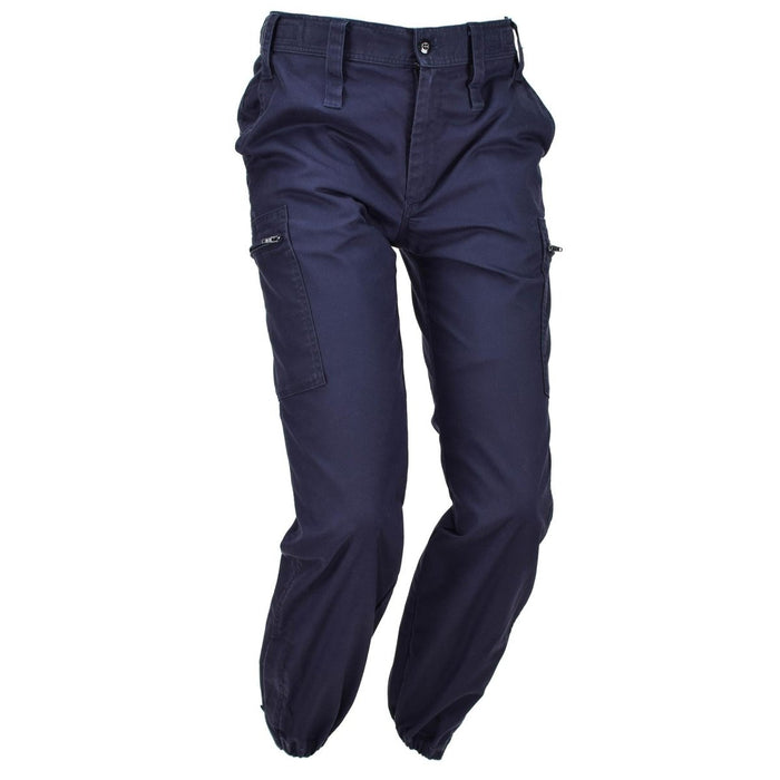 Original Dutch Army Combat Trousers Military Tactical Field Pants Dark Blue - GoMilitar