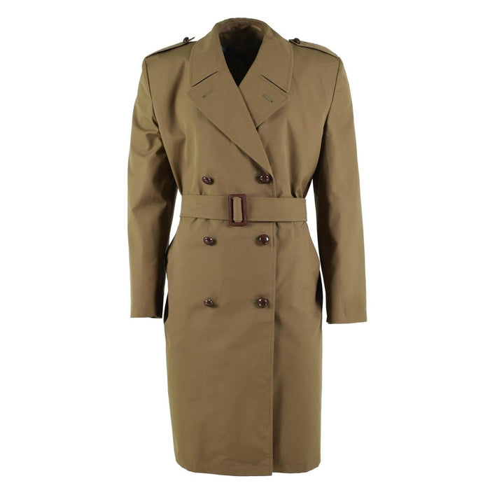 Original Dutch army formal trenchcoat brown military surplus officer coat NEW - GoMilitar