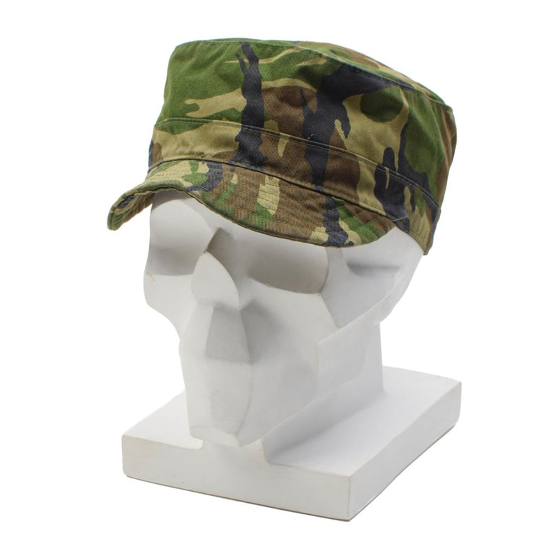 Casquette de fatigue militaire néerlandaise originale pour l'extérieur, camouflage tactique des bois