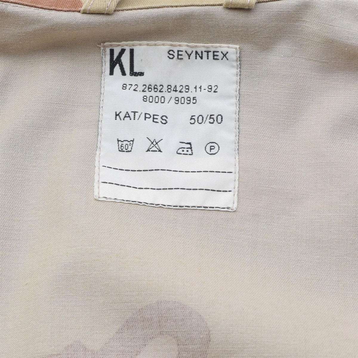 Original Dutch Military Field Shirt Snap Button Closure 3-Color Desert Camo