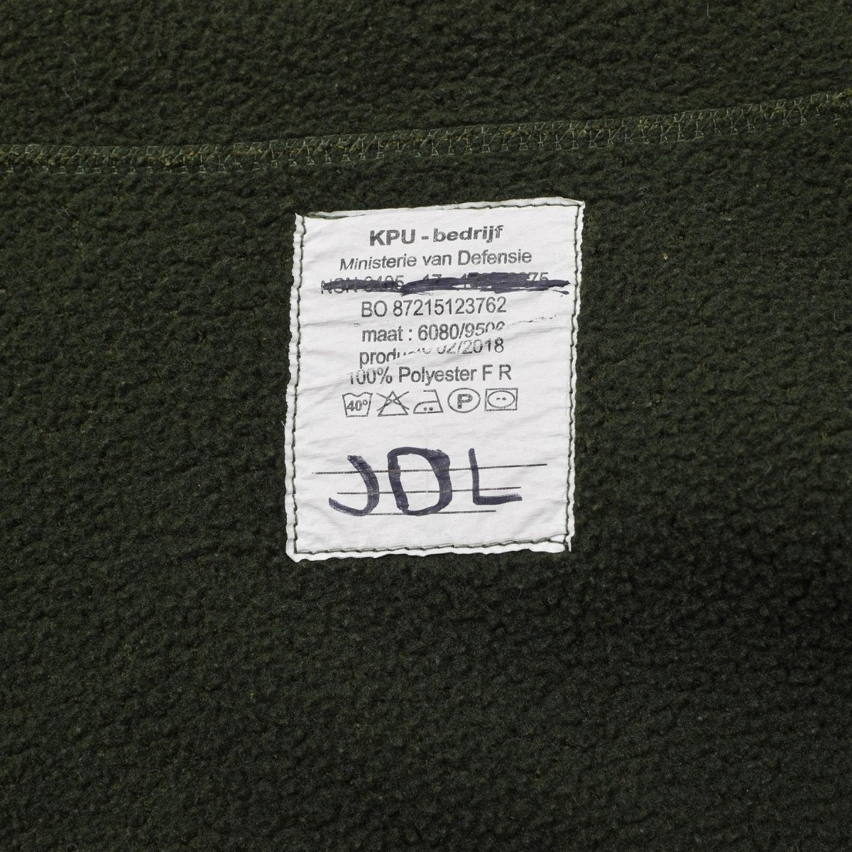Veste polaire militaire néerlandaise originale, vêtement de sport thermique, doux et chaud pour temps froid