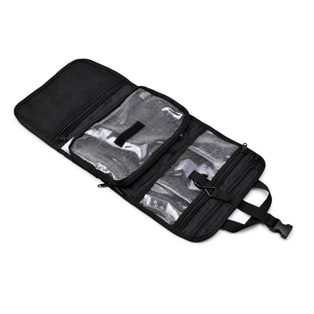 Original Dutch Military Folding Toiletry Bag Travel Wash Organizer Black