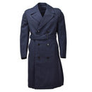 Original Dutch Military Formal Dress Coat Double Breasted Belted Blue - GoMilitar