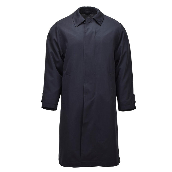 Original Dutch Military Long Dress Coat Formal Service Army Issue Black - GoMilitar