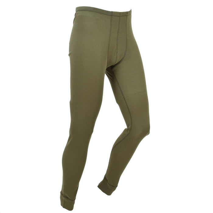 Caleçon thermique ODLO militaire néerlandais original matériau souple polyvalent olive - GoMilitar
