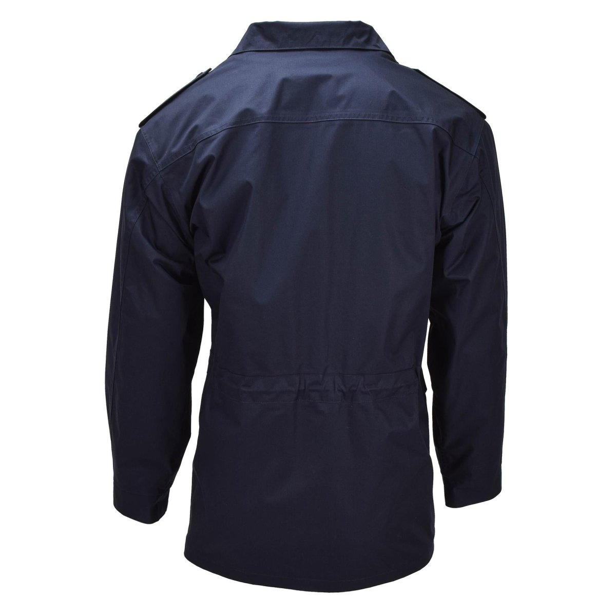 Original Dutch Military Parka Multiple Pockets High Neck Fisherman Logo Blue