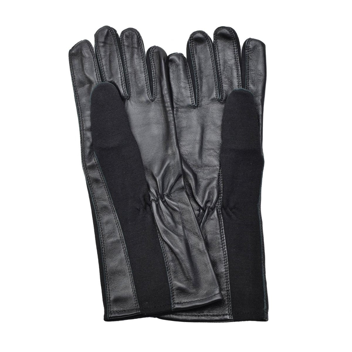 Gants en cuir de pilote militaire néerlandais d'origine, chauffants, résistants à la chaleur, en aramide, NEUF