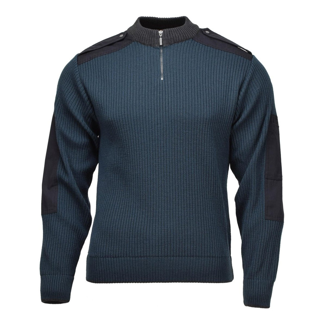 Original Dutch military sweater winter sport pullover cold weather jumper blue