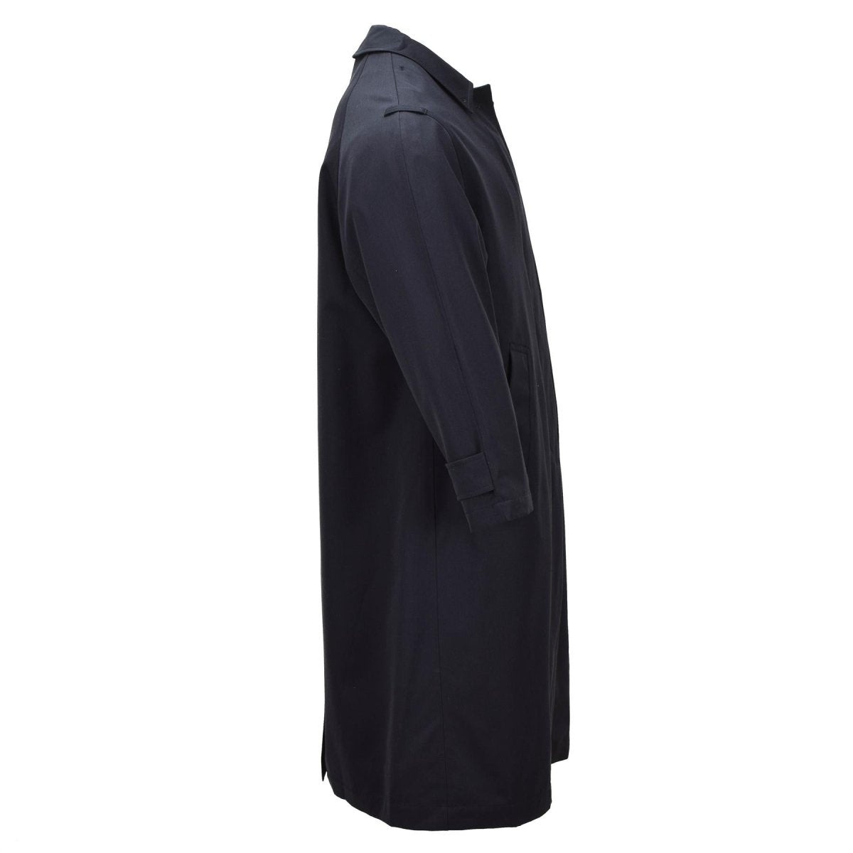 Original Dutch Military Women Long Dress Coat Formal Service Overcoat Black