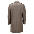 Manteau habillé en laine militaire néerlandais original, à double boutonnage, problème de l'armée, kaki