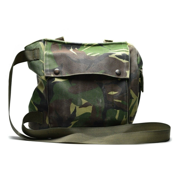 Pochette originale de l'armée néerlandaise pour masque de protection, sac de transport militaire DPM - GoMilitar