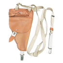 Original East German Military M74 Shoulder Pistol Holster NVA Leather Brown - GoMilitar