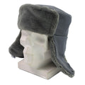 Chapeau d'hiver original d'officier de l'armée de l'Allemagne de l'Est pour temps froid, ushanka en fausse fourrure NEUF