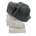 Chapeau d'hiver original d'officier de l'armée de l'Allemagne de l'Est pour temps froid, ushanka en fausse fourrure NEUF