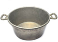 Original French Army Large cooking pot. Aluminium military mess tin pot pan
