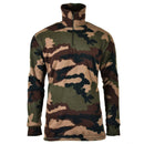 Original French army woodland camo CCE shirt fleece NEW - GoMilitar