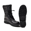 Original French Military boots waterproof genuine leather mid calf army footwear
