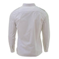 Chemises habillées militaires françaises originales de la marine, chemise blanche à manches longues, NEUF