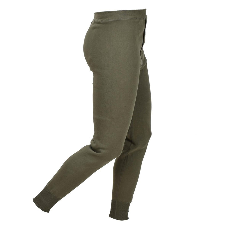 Original French Military thermal underpants cold weather warming pants olive NEW - GoMilitar