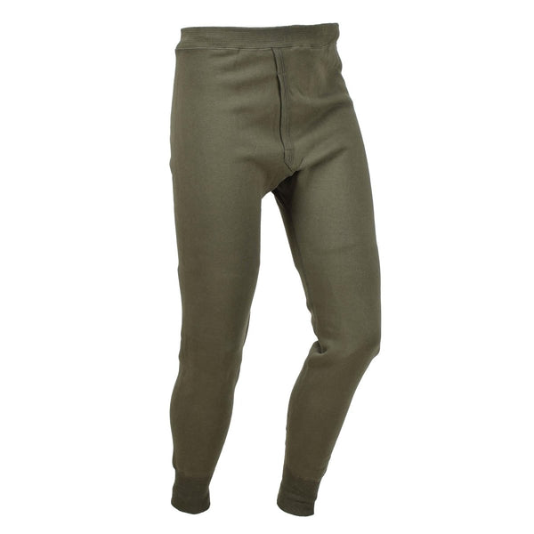 Original French Military thermal underpants cold weather warming pants olive NEW - GoMilitar