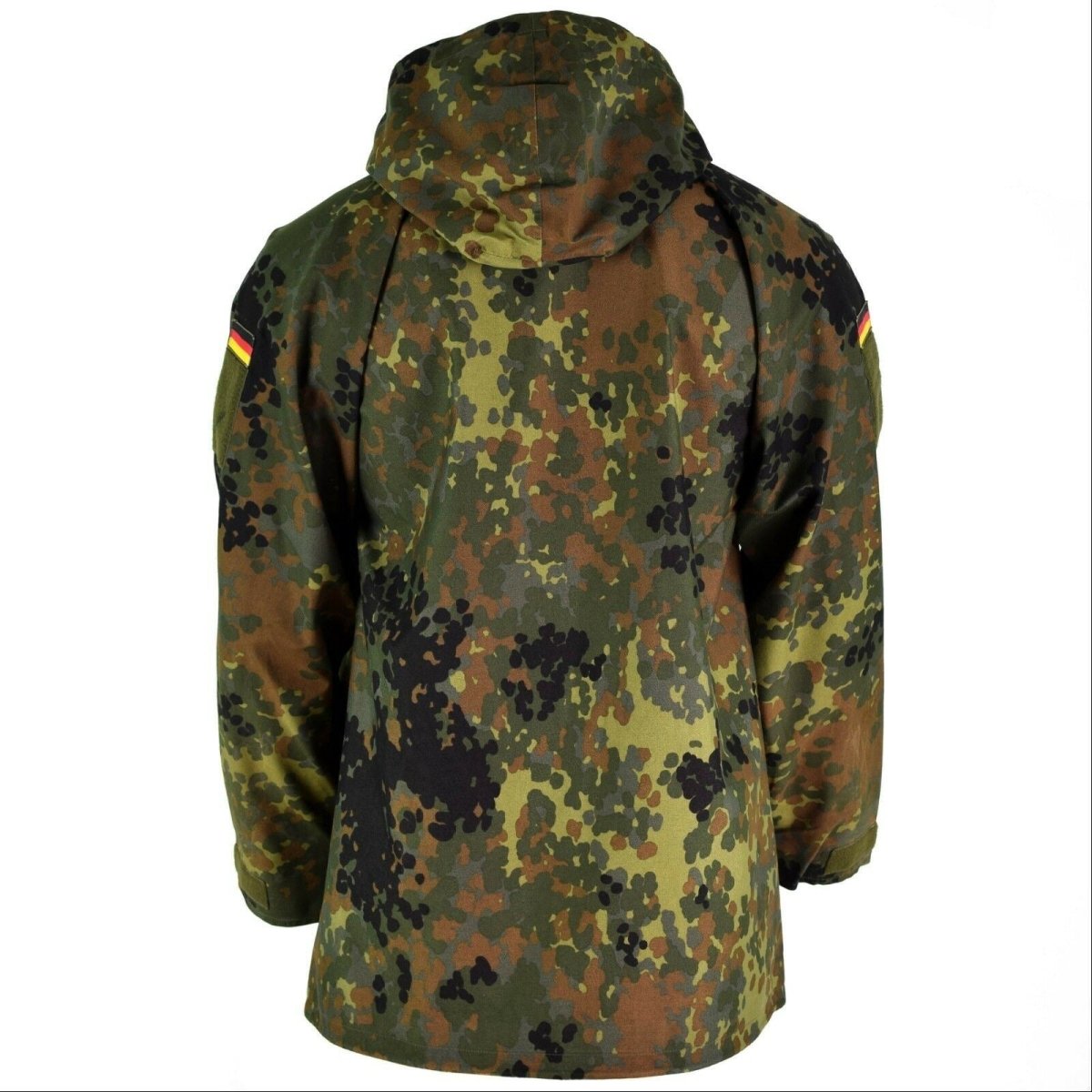 Veste de campagne originale de l'armée allemande GoreTex Flecktarn imperméable à l'eau