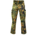 Pantalon de combat militaire de camouflage flecktarn d'origine de l'armée allemande