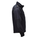 Original German army marine zipped jacket black softshell high collar combat NEW - GoMilitar