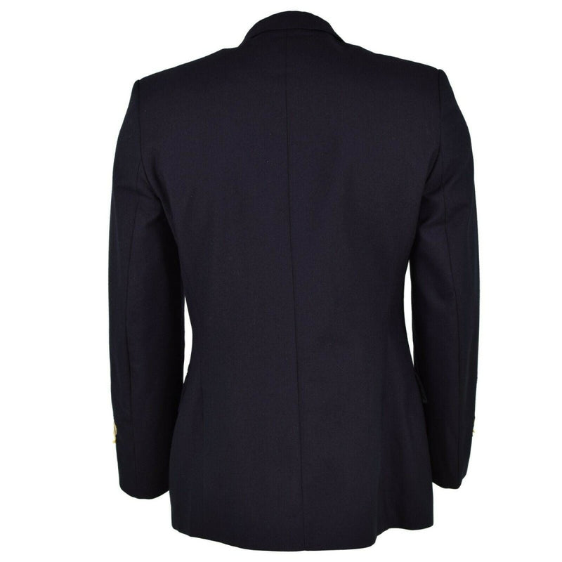 Veste de costume originale des Marines de l'armée allemande noire marine uniforme militaire formel