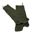 Chauffe-poignets thermiques en coton d'origine de l'armée allemande, olive
