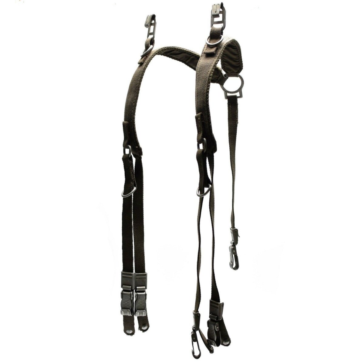 Ceinture tactique originale de l'armée allemande avec bretelles en Y