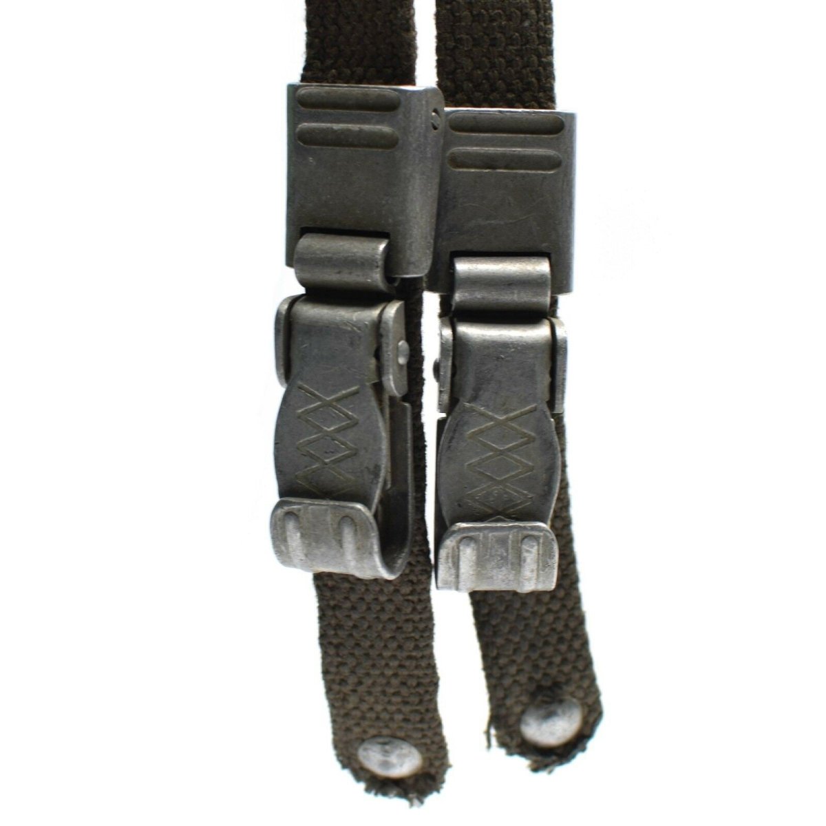 Ceinture tactique originale de l'armée allemande avec bretelles en Y