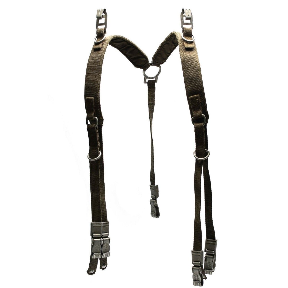 Ceinture tactique originale de l'armée allemande avec bretelles en Y