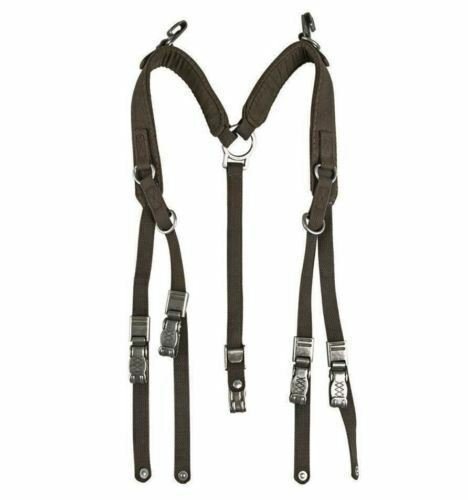 Ceinture tactique originale de l'armée allemande avec bretelles en Y