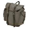 Sac à dos de montagne militaire allemand d'origine 35 L, durable, plusieurs poches, olive