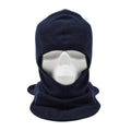 Cagoule militaire allemande originale, protection contre la chaleur, résistante au feu, bleu marine