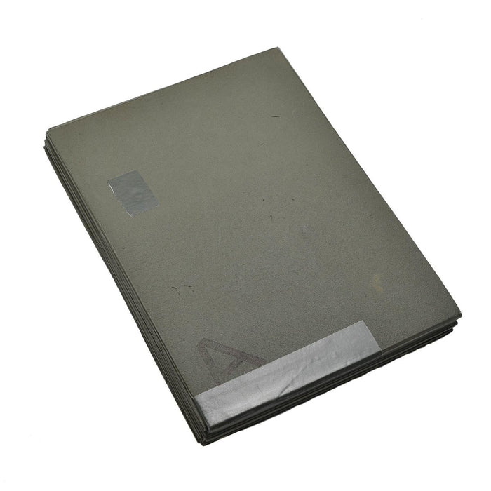 Tapis de camping militaire allemand original, tapis de sol pliable, problème de l'armée, olive - GoMilitar