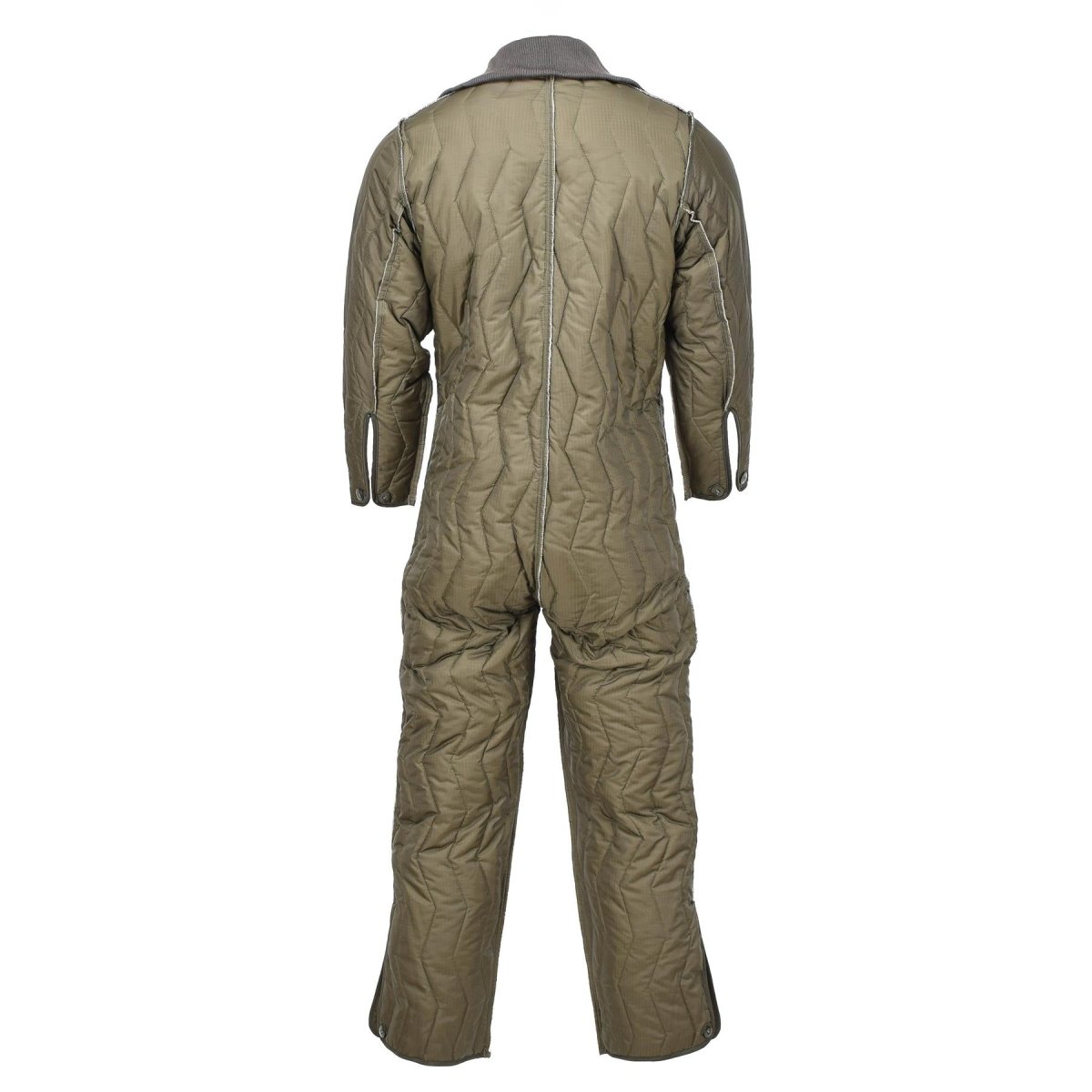 Combinaison militaire allemande originale avec doublure matelassée, combinaison d'hiver, doublure olive, NEUF