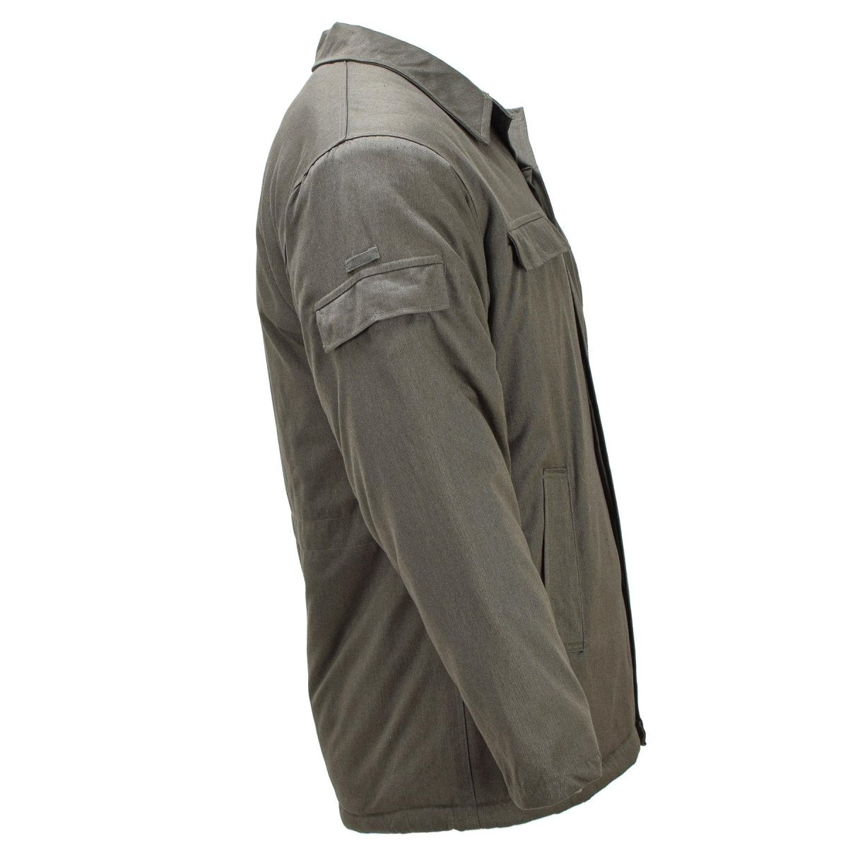 Original militaire allemand DDR Field Coat Army Issue vintage Surplus Olive