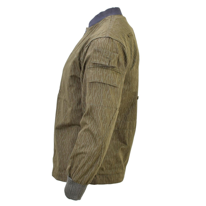 Original German Military NVA strichtarn camo jacket vintage combat field uniform - GoMilitar