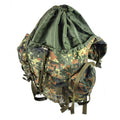 Backpack tactique militaire allemand d'origine 65L Camo de sac à dos de combat de combat.
