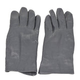 Gants en cuir d'origine de l'armée allemande gris, édition militaire tactique excédentaire